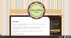 Desktop Screenshot of paodemelcaseiro.com