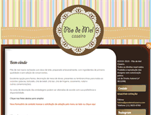 Tablet Screenshot of paodemelcaseiro.com